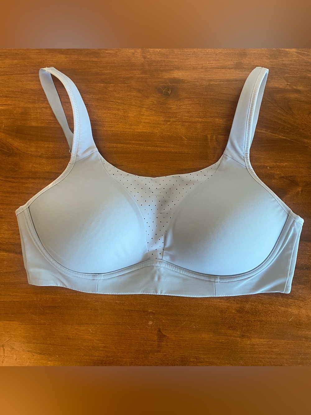 Lululemon Ta Ta Tamer Bra in Ice Blue color Size 38C